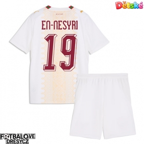 Maroko Youssef En-Nesyri #19 Dětské Venkovní dres komplet MS 2026 Krátký Rukáv (+ trenýrky)